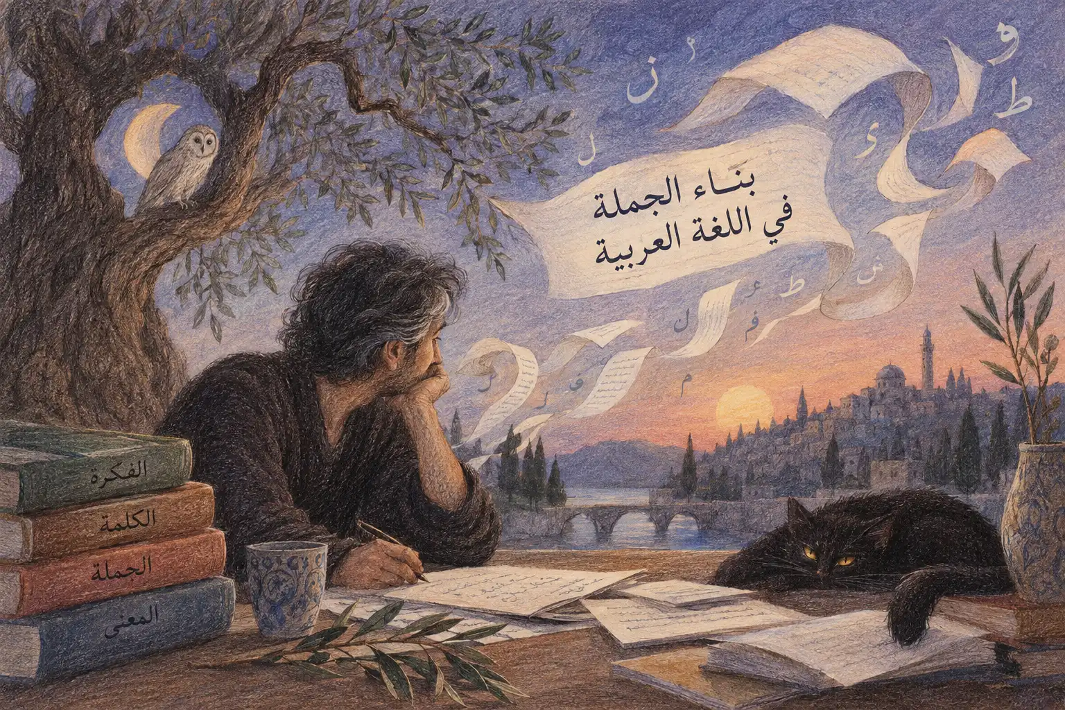 بناء الجملة في اللغة العربية