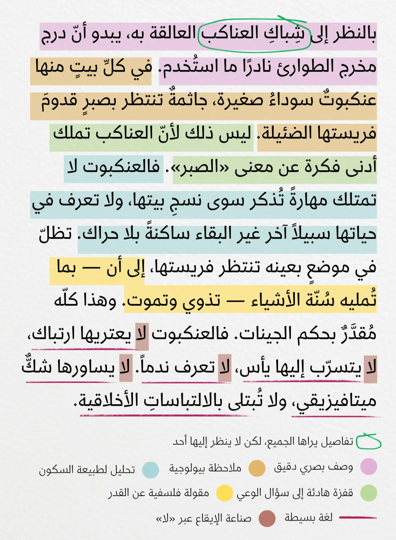 تحليل لغوي لمقطع لهاروكي موراكامي