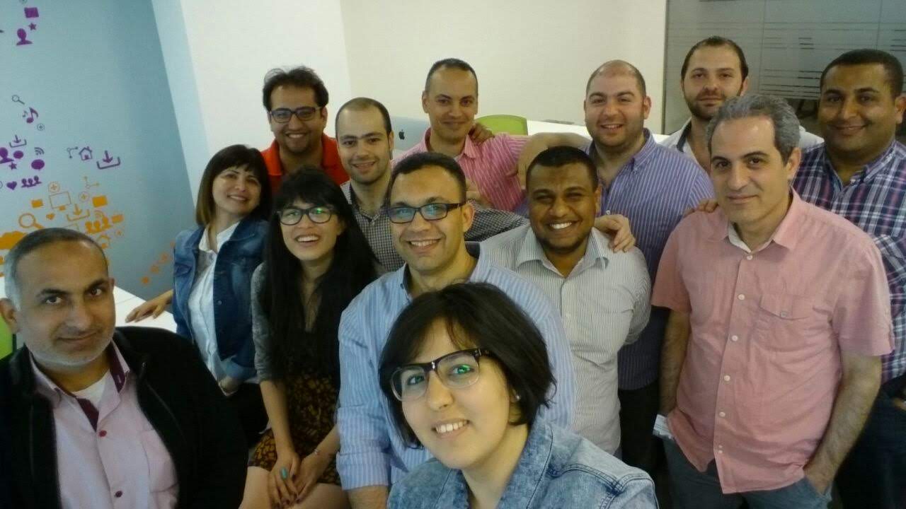 A newsroom team